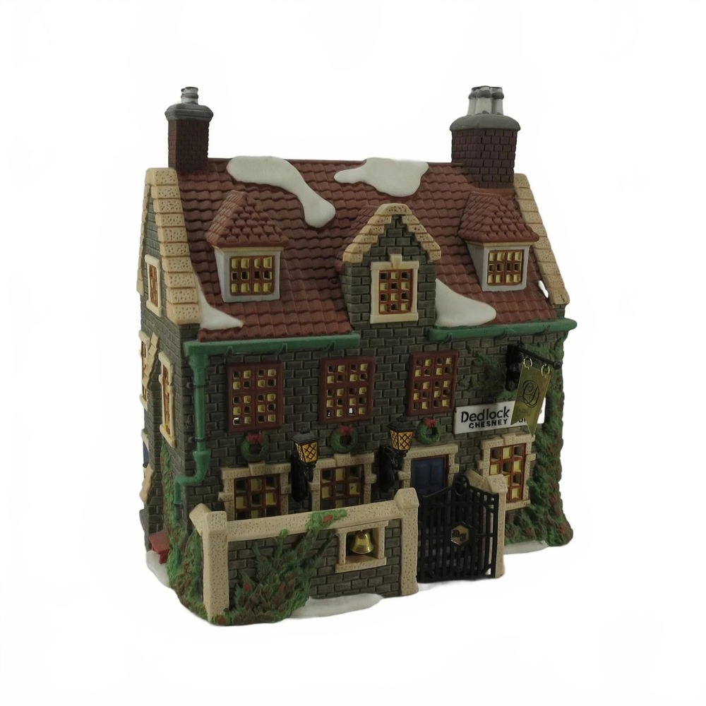 DEPT 56 HERITAGE DICKENS VILLAGE SERIES DELOCK ARMS 3RD EDITION 1994 RETIRED